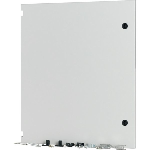 Section wide door, closed, HxW=700x600mm, IP55, grey image 5