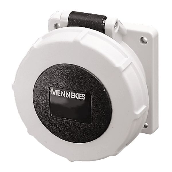 Mennekes Panel mounted recept., 16A4p7h500V, IP67 223A image 2