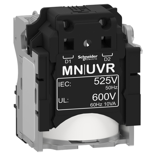 MN undervoltage release, ComPacT NSX, rated voltage 525 VAC 50 Hz, 600 VAC 60 Hz, screwless spring terminal connections image 6