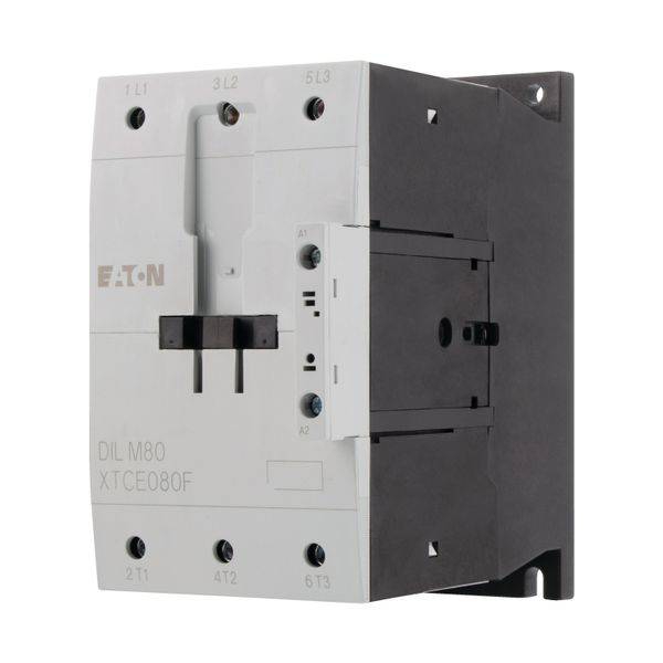 Contactor, 3 pole, 380 V 400 V 37 kW, RDC 24: 24 - 27 V DC, DC operation, Screw terminals image 12