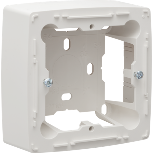 Single surface-mounting box for all flush-mounting devices from the Ni image 2