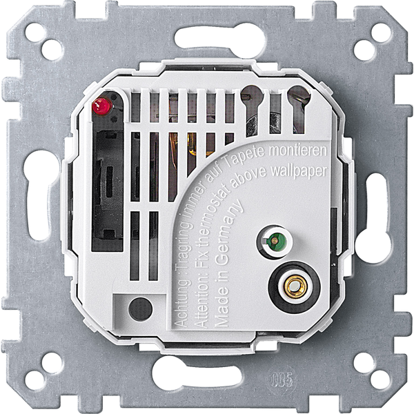 Room temperature controller insert with switch, AC 230 V image 1