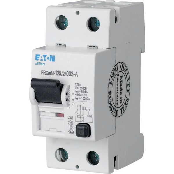 Residual current circuit breaker (RCCB), 125A, 2p, 100mA, type G/A image 4