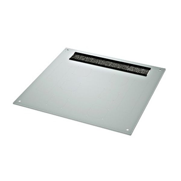 IS-1 top cover punched 60x60 RAL7035 lightgrey image 1
