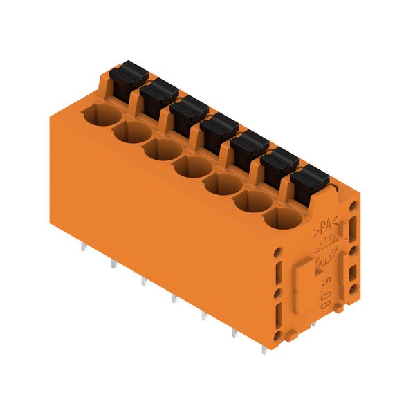 PCB terminal, 5.08 mm, Number of poles: 7, Conductor outlet direction: image 2