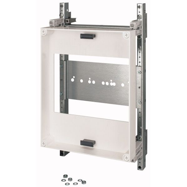 NH switch-disconnectors mounting unit, 400A, WxH=250x450mm, 1x XNH2 3p, mounting on mounting plate image 1