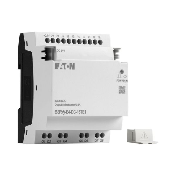 I/O expansion, For use with easyE4, 24 V DC, Inputs expansion (number) digital: 8, screw terminal image 10