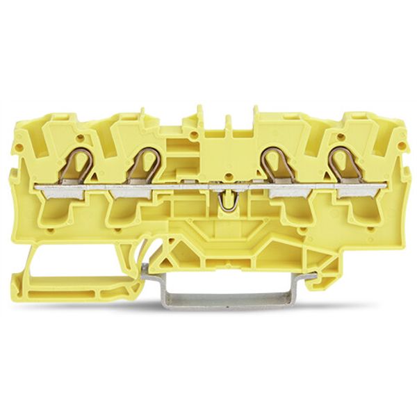 4-conductor through terminal block 4 mm² suitable for Ex e II applicat image 2