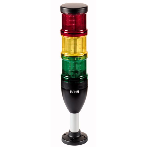 Complete device,red-yellow-green, LED,24 V,including base 100mm image 2