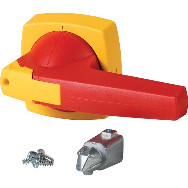 Toggle, 10mm, door installation, red/yellow, padlock image 3