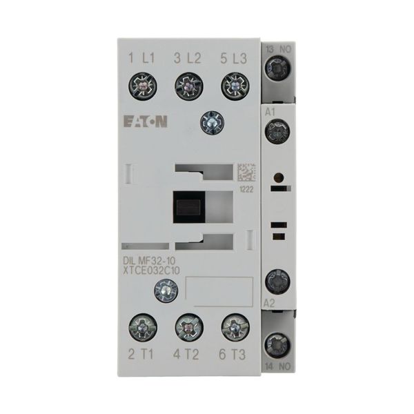 Contactor, 4 pole, AC operation, AC-1: 32 A, 1 N/O, 24 V 50/60 Hz, Screw terminals image 4