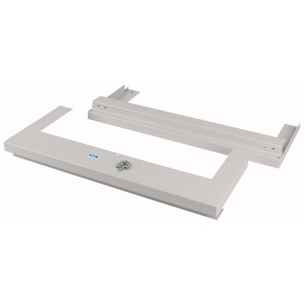 Top/Bottom-panel for Surface-Mounting Installation distribution board, with cut-out for cable entry, WxD=600x249mm image 1