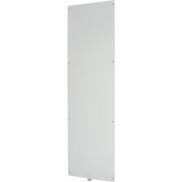 Rear wall closed, for HxW = 1400 x 650mm, IP55, grey image 2