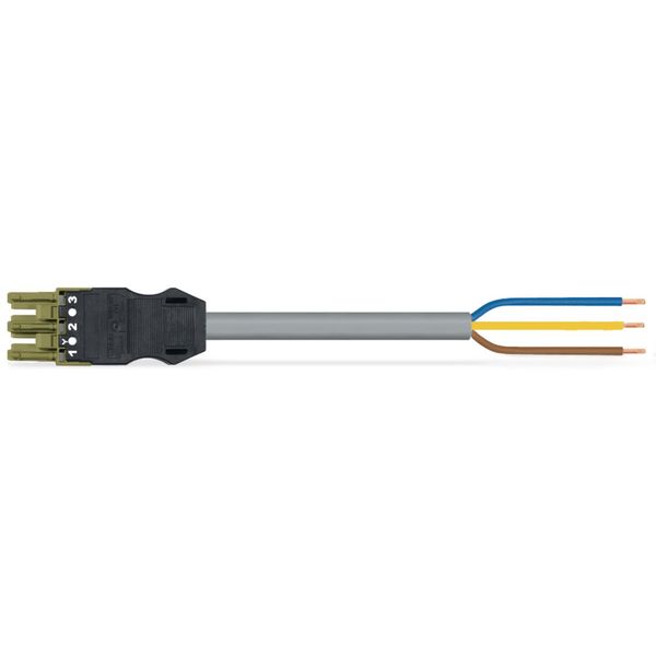 pre-assembled interconnecting cable Eca Socket/plug black image 1