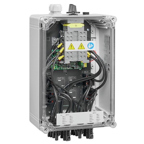 Combiner Box (Photovoltaik), 2 MPP's, 2 Inputs / 1 Output per MPP, Rem image 1