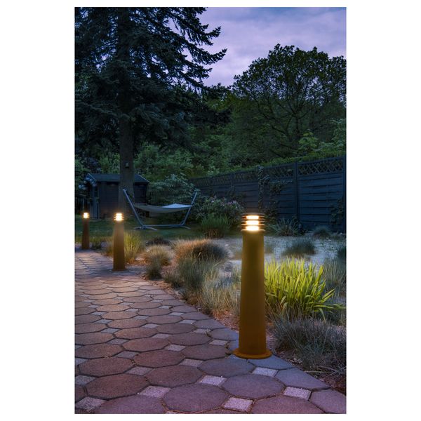 RUSTY 70 Outdoor luminaire, E27 max. 11W, IP55, rusted iron image 9