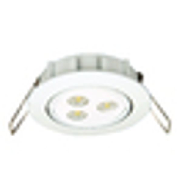 Emerg.lum.DHE 3x1W ERT-LED 3h 230V AC Self C.recessed m image 4