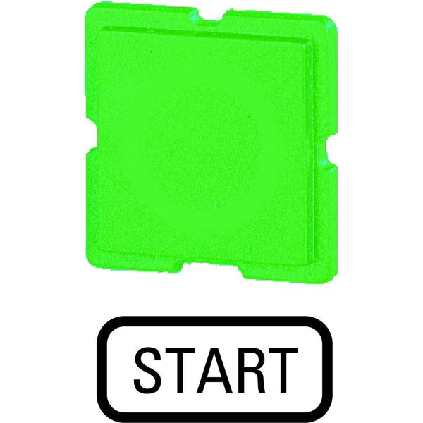 Button plate, green, START image 5