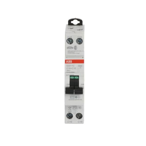 S2011C-C16 Miniature circuit breaker - 2P - C - 16 A image 5