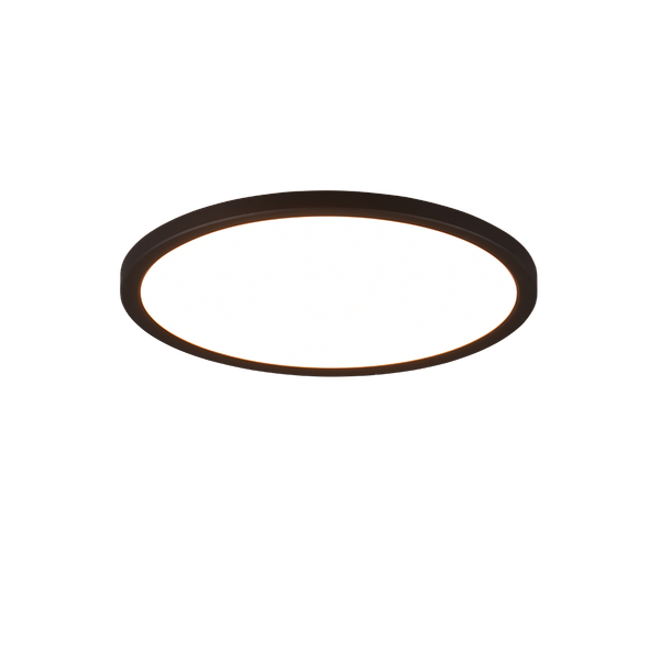 Aureo LED ceiling lamp 29 cm matt black RGB image 1