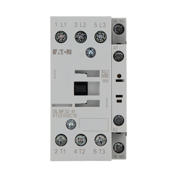 Contactor, 4 pole, AC operation, AC-1: 32 A, 1 N/O, 230 V 50/60 Hz, Screw terminals image 4