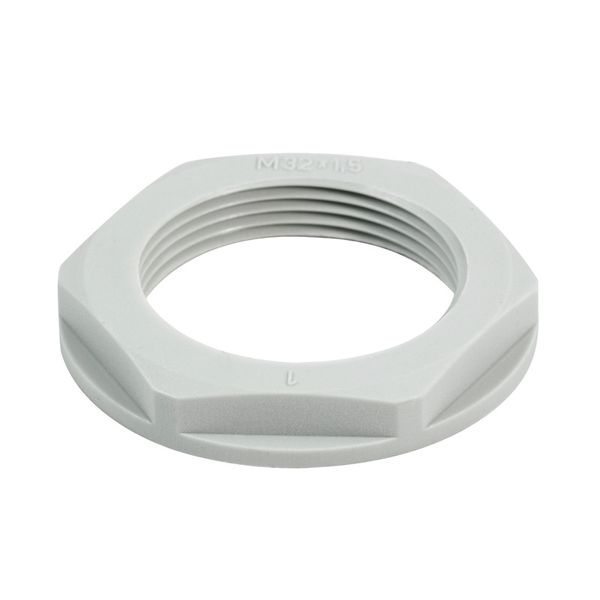 Locknut for cable gland (plastic), SKMU PA (plastic locknut), PG 13.5, image 1