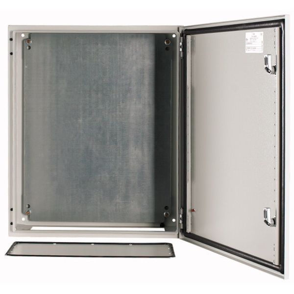 Wall enclosure with mounting plate, HxWxD=600x500x200mm image 1