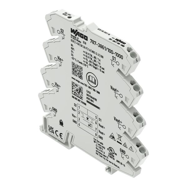 787-3861/100-1000 Electronic circuit breaker; 1-channel; 24 VDC input voltage image 1