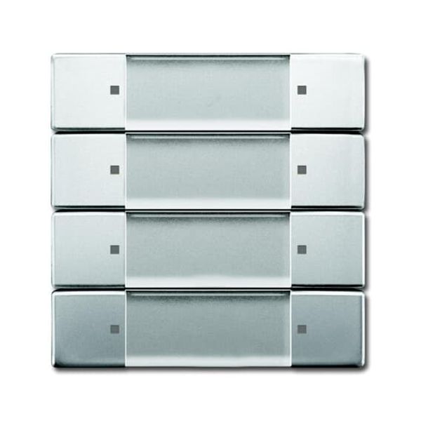 6737/01-866 CoverPlates (partly incl. Insert) Remote control Stainless steel image 3