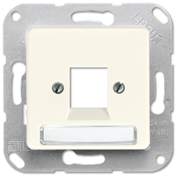 Centre plate for modular jack sockets 169-15NWE image 2