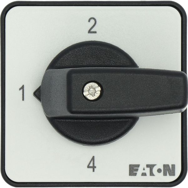 Step switches, T0, 20 A, flush mounting, 4 contact unit(s), Contacts: 8, 90 °, maintained, Without 0 (Off) position, 1-4, Design number 15056 image 12