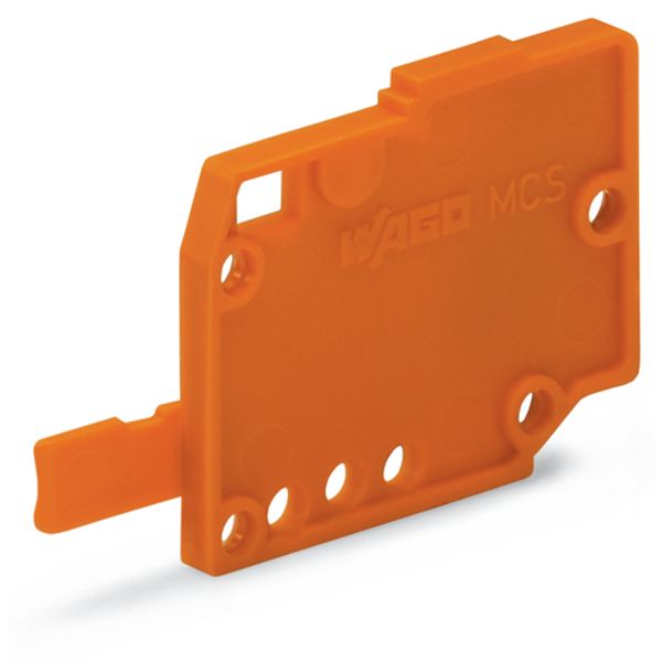 End plate 1.5 mm thick orange image 2