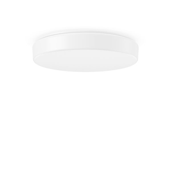 Flat Polymero Kreis, 24 W, 2550 lm, 840, white, on/off Ceiling and wal image 2