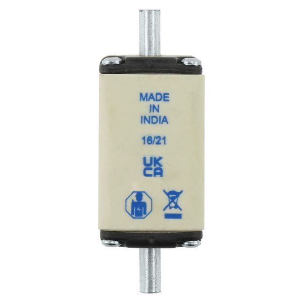 Fuse-link, LV, 100 A, AC 400 V, NH00, gFF, IEC, dual indicator, insulated gripping lugs image 26