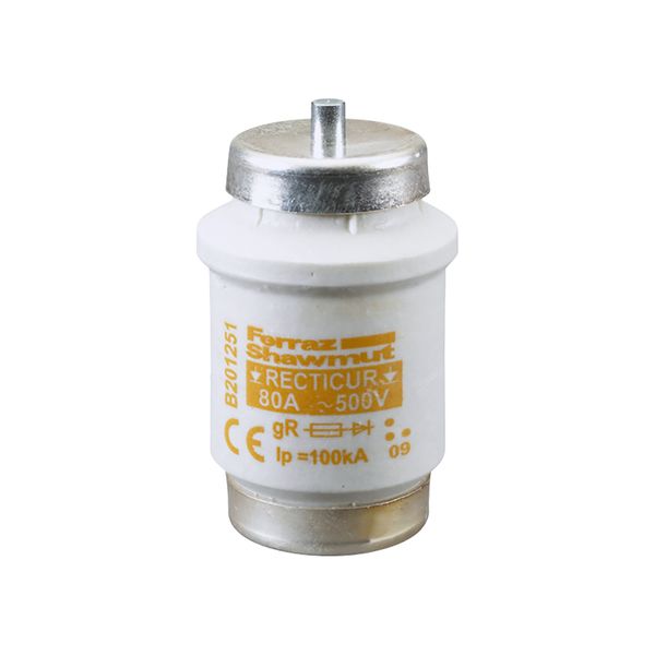 High Speed Fuse-link D D0 Size DIV gR 500VAC 440VDC IEC 80A image 1