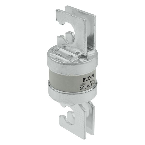 Utility fuse-link, LV, 500 A, AC 415 V, BS88/J, 49 x 131 mm, gL/gG, BS, 92mm fixing centres image 17