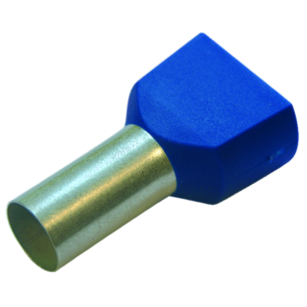 Twin ferrule 2.5/10 blue image 2