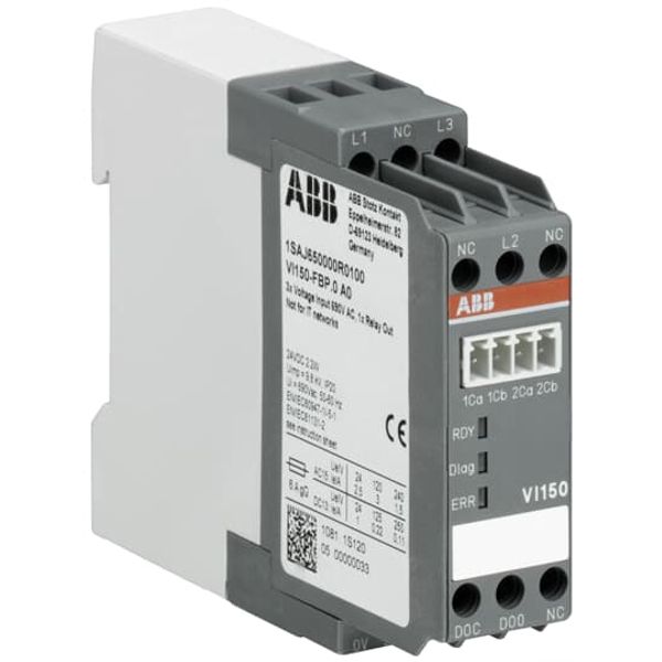 VI150-FBP.0 Voltage-Module for UMC100 Use in grounded networks, Ue 150-690V AC image 6