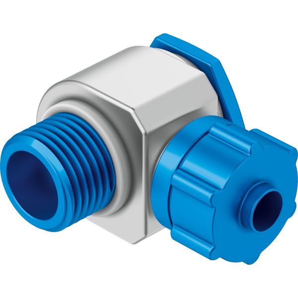 LCK-1/8-PK-4-KU Elbow quick connector image 1