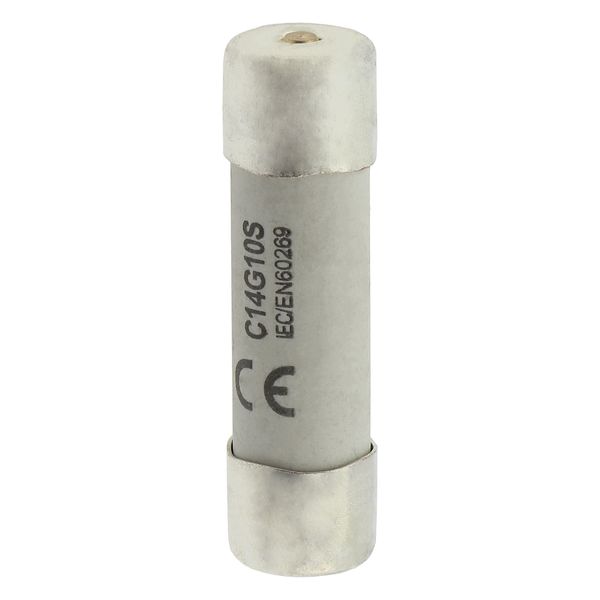Fuse-link, LV, 10 A, AC 500 V, 14 x 51 mm, gL/gG, IEC, with striker image 20