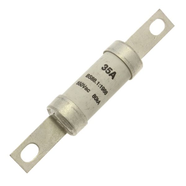 Fuse-link, low voltage, 35 A, AC 500 V, DC 250 V, BS88, 21 x 114 mm, gL/gG, BS image 3