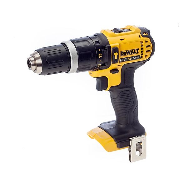 Cordless two-speed compact impact drill-screwdriver, 18V, 13mm quick-change chuck, LED lights, without battery and charger image 1