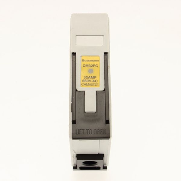 Fuse-holder, LV, 32 A, AC 690 V, BS88/A1, 1P, BS, white image 1