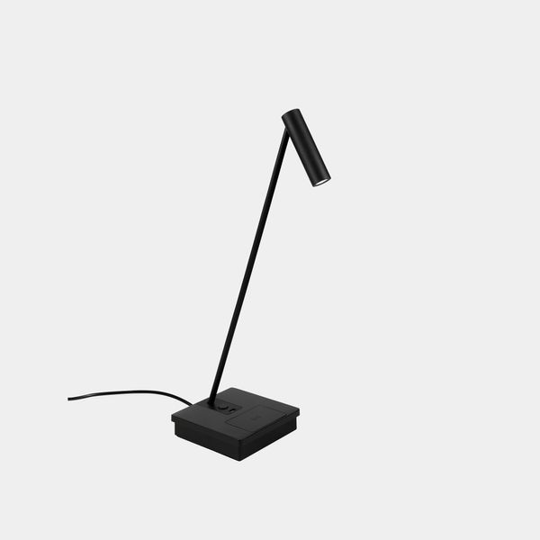 Table lamp Elamp Wireless LED 3.2W 2700K Black 275lm image 1