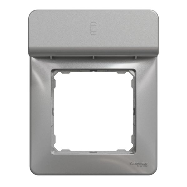 Sedna Design & Elements, Frame support for mobile 1 gang, professional, aluminium image 4