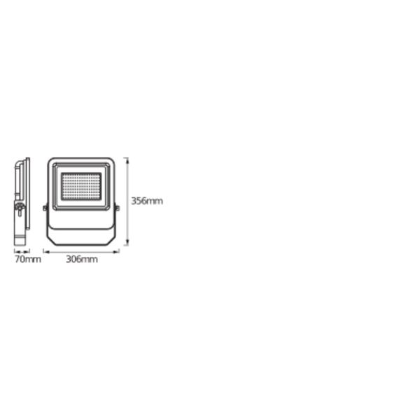 ENDURA® FLOOD Cool White 100 W 4000 K DG image 5