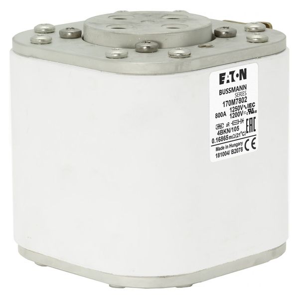 FUSE 800A 1250V 4BKN/105 AR hs image 4