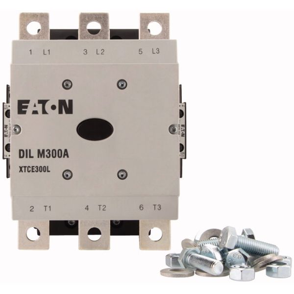 Contactor, 380 V 400 V 160 kW, 2 N/O, 2 NC, RAC 500: 250 - 500 V 40 - 60 Hz/250 - 700 V DC, AC and DC operation, Screw connection image 2