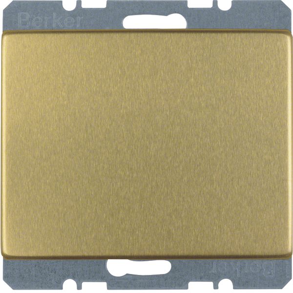 Blind plug with centre plate Arsys gold, metal image 1