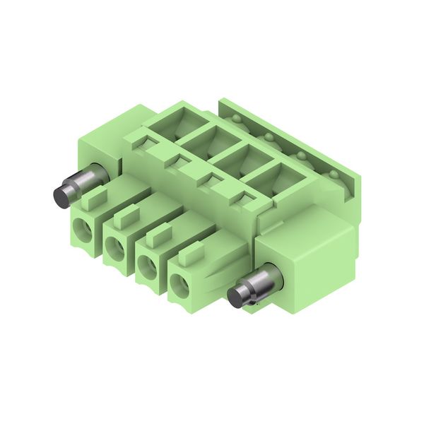 PCB plug-in connector (wire connection), 3.81 mm, Number of poles: 4,  image 2